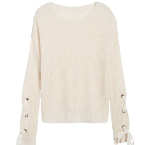 White sweater - Picture 3 of 3